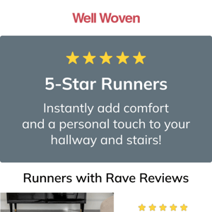 Make your hallway YOURS 🌟 Top-Rated Runners for You