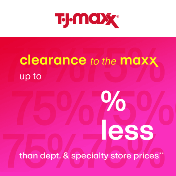 CLEARANCE ➡️ You can't miss it!​