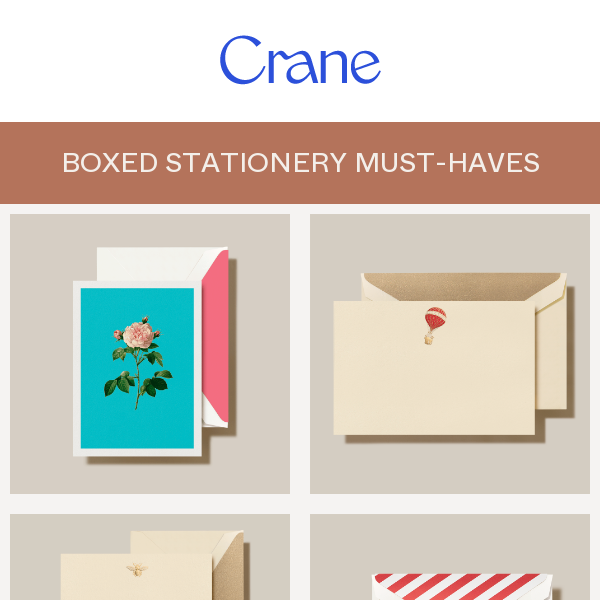 Discover Our Exquisite Boxed Stationery Sets!