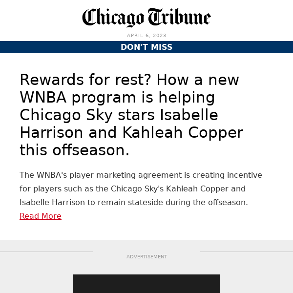 Rewards for rest? How new WNBA program helps players.