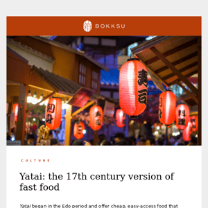 All About Yatai - Japan's Street food stalls