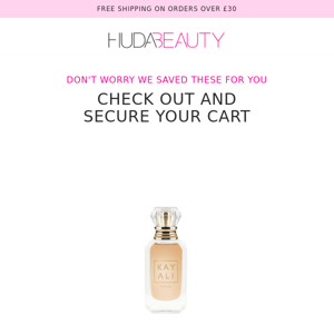 REMINDER, your cart and rewards are waiting ✨