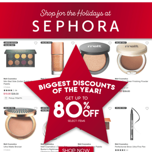 💰 BIGGEST Discounts of the Year 🛍️ Shop now at SEPHORA