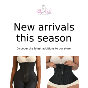 Get the perfect hourglass figure with our waist-shaping shapewear!