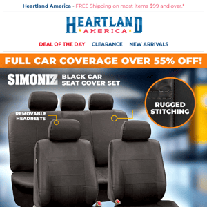 Warehouse Savings💥 $29.99 Simoniz Seat Cover Set!