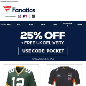 TODAY ONLY | 25% Off On Trending Jerseys!