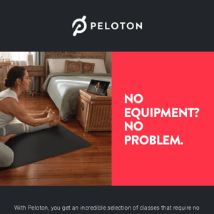 All the fun of Peloton…
