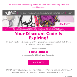 Your discount is expiring!