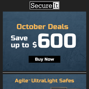 💰 Save up to $600 with our October Deals