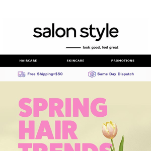 🌸 Spring into style with these hair trends!🌼