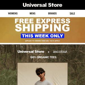 Exclusive to Universal Store