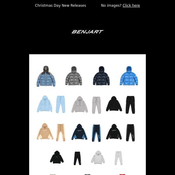 Christmas Day Releases - Now Live Via BENJART.COM