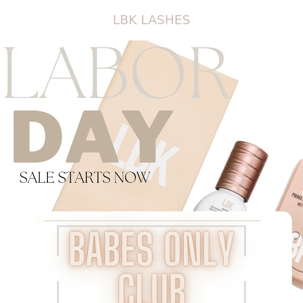 35% OFF Labor Day Sale ✨