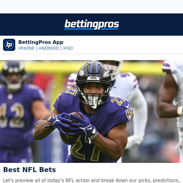 best nfl bets for tomorrow