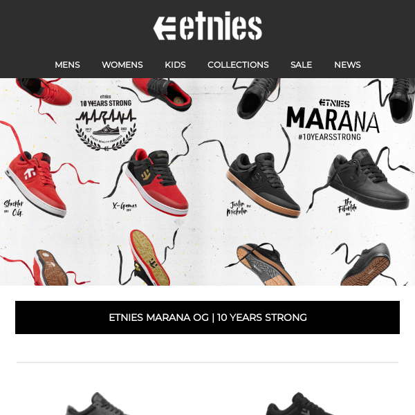 etnies Marana Collection 💥 10 Years Strong - Etnies