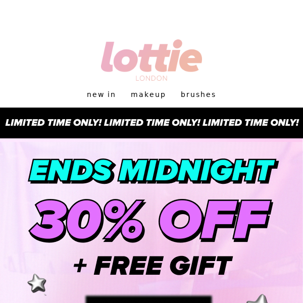 FINAL HOURS ⏰ 30% OFF Everything!