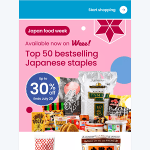 🇯🇵 Shop the TOP 50 Japanese @ Weee!