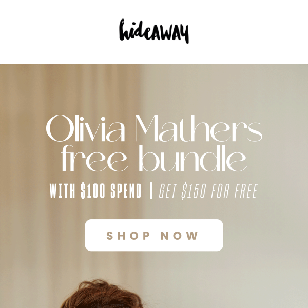 FREE Olivia Mathers Bundle Inside 🖤