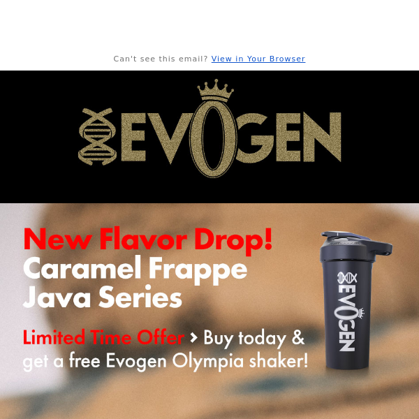 All-New Caramel Frappe ☕ Java Series Flavor