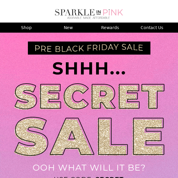 Psst... Your Secret Deal Awaits! 🤫