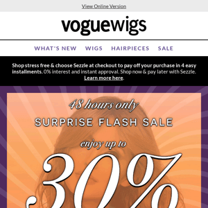 Surprise - 30% Off Is Here 🎊
