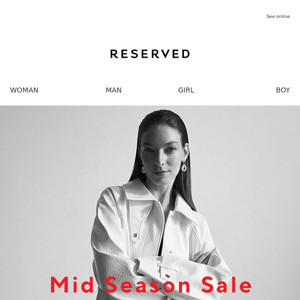 🔴 Our Mid Season Sale is here!