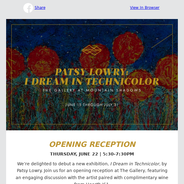 New Exhibition & Opening Reception: I Dream in Technicolor