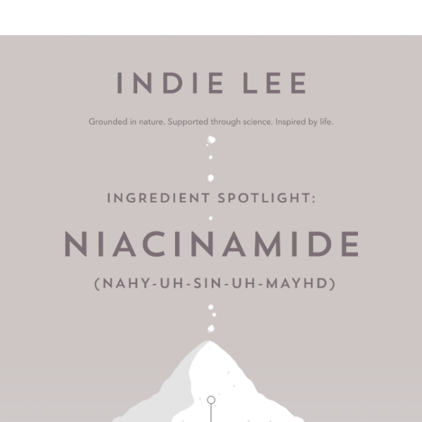 Ingredient Spotlight: Niacinamide