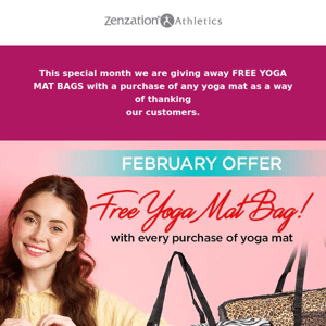 Free Yoga Bag