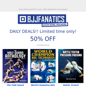 Insane Savings - IBJJF Absolute Champ, Victor Hugo 50% OFF PLUS FATHERS DAY CODE