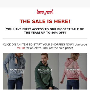 Wake Up, It's Sale Time!