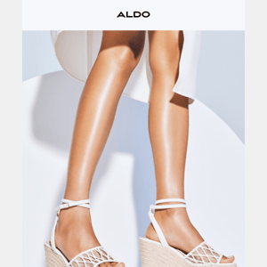 Just in: wedge sandals