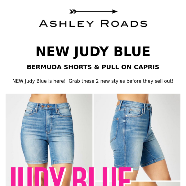 ✨ JUDY BLUE BERMUDA SHORTS & CAPRIS