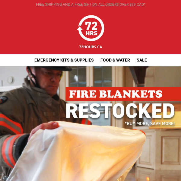 Just In Time for Wildfire Season: Fire Blankets Are Back!