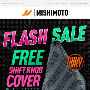 FREE Shift Knob Cover!