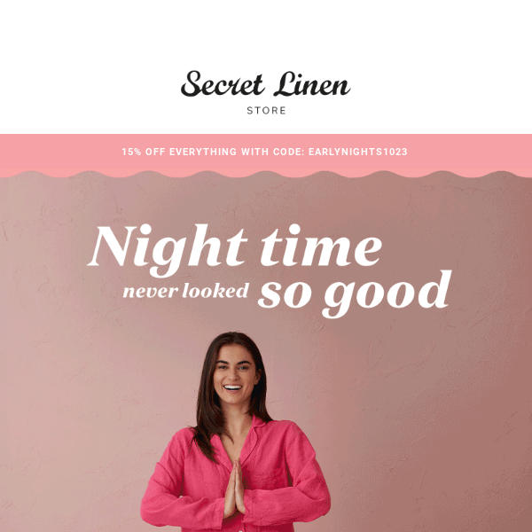 A good night's sleep starts with great nightwear - explore 4 new colours!