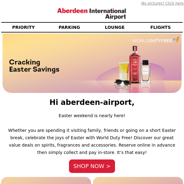 Heading away over the Bank Holiday weekend Aberdeen Airport? ☀️🏝️