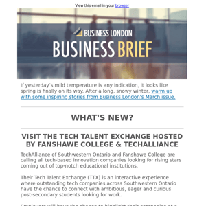 BUSINESS BRIEF: Build your own alliance with TechAlliance Circles