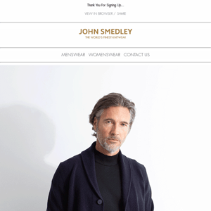 Welcome To John Smedley