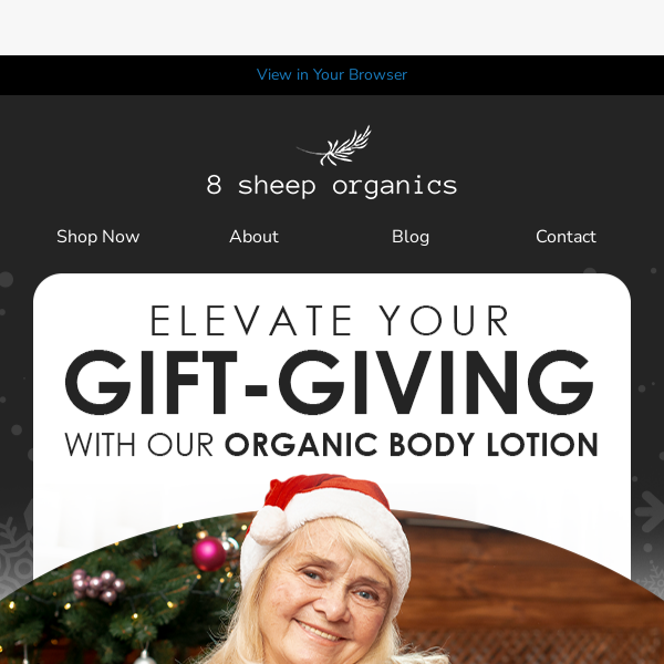 Elevate Your Gift-Giving with Our Organic Body Lotion 🎁