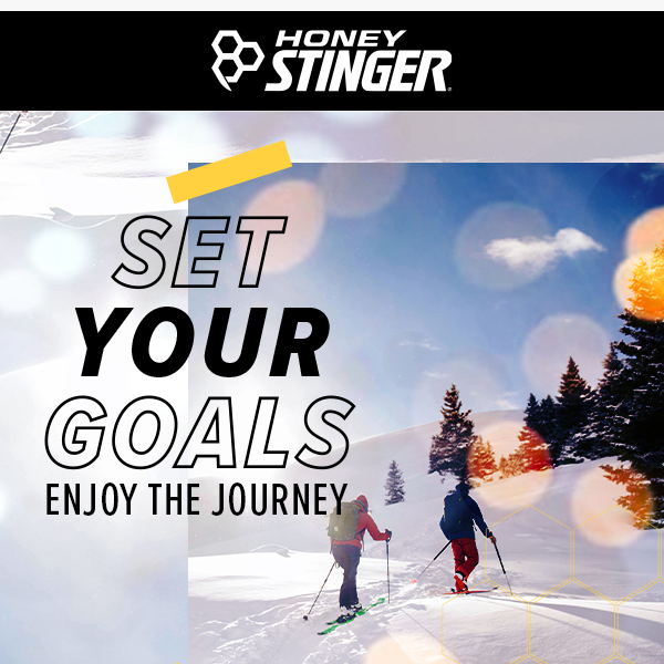 Set your 2023 goals with Honey Stinger
