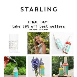 FINAL DAY To Take 30% Off 🙌
