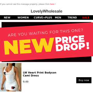 Hey lovely-wholesale,price drop now! Get it soon