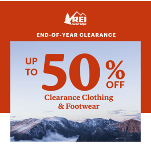 End-of-Year Clearance Deals Up to 50% Off!