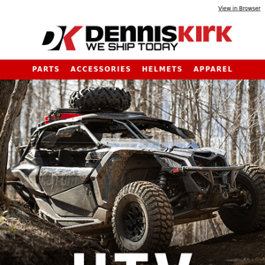 Keep your things secure with storage for your UTV!