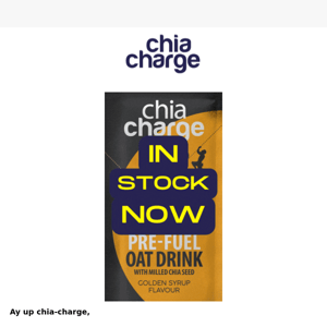 ay up Chia Charge, I am still excited, what else can be done with chia + oats? 😉