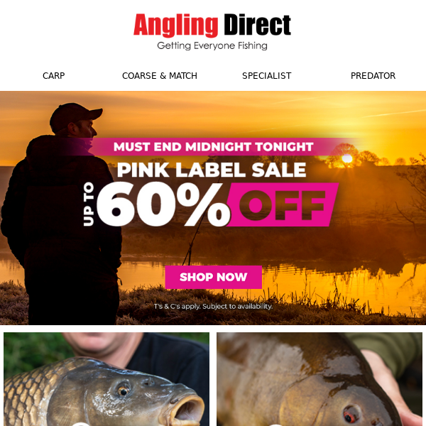 Angling Direct - Latest Emails, Sales & Deals
