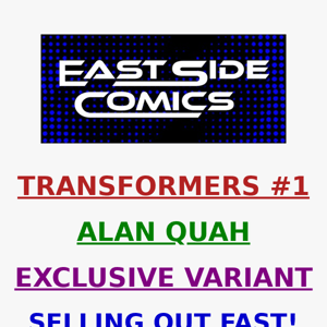 🔥 SELLING OUT FAST! 🔥 TRANSFORMERS #1 ALAN QUAH STARSCREAM VARIANT 🔥 LIMITED TO 1000 🔥 AVAILABLE NOW!