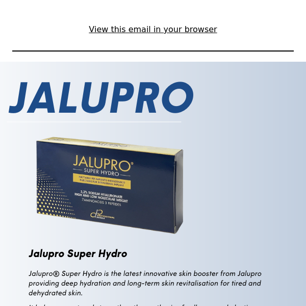 Lift, Hydrate & Revitalise Tired Skin with Jalupro🌟