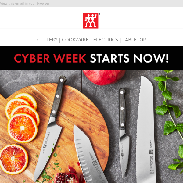 Cyber week starts now: Shop new additions at huge discounts.